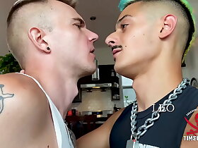 Uncut Blonde Gets Blown