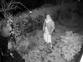 outdoors m4rkus77 caught on spy-cam  1/2 GARDEN