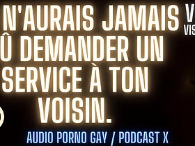 1 service contre ta bouche de pute ! [ audio porno gay français]
