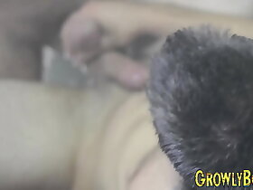 Demigod daddy breeding young wolf with no mercy