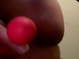 Probando bolas chinas