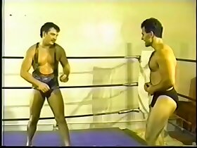 Michael Ashley red rear naked c. with help of his short pants and won with knock-out his grappling fight with John Borsos