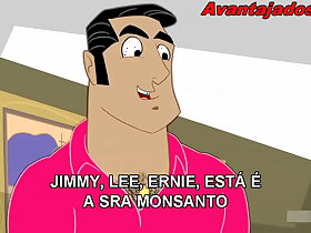 Desenho Gay com o Professor de Espanhol