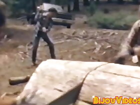 Retro cock lover has hardcore fuck session with his BF