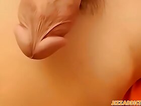 Pierced twink Riley Wiggins hot solo masturbation wanking