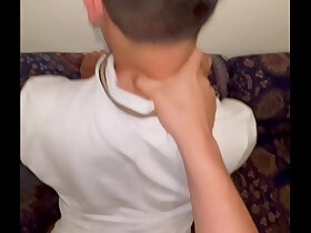 Mi amigo bisexual quería grabarme mientras me trataba como puta mientras vemos league of legends de fondo, se viene adentro finalmente ( porno gay latino)