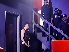 Wild orgy with a bunch of sexy corrupt cops