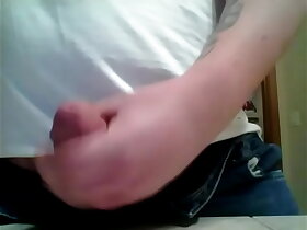 Masturbating in bathroom