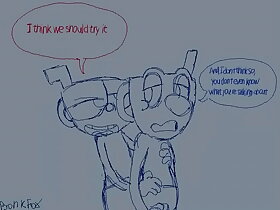 cuphed and mugman animatsion porno