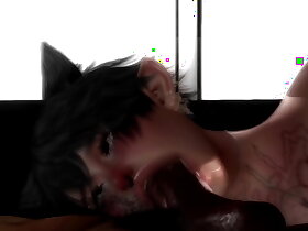 Femboy thought she came over to play the game