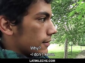 LatinLeche - Cute Latino Boy Gets His Asshole Creampied By A Hung Stud