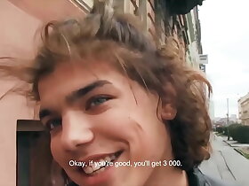 Long haired amateur gets barebacked - CZECH HUNTER 523