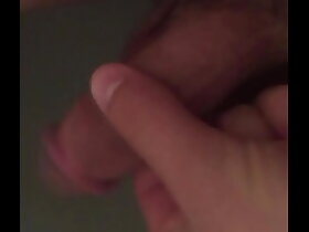 teen boy pissing in public restroom