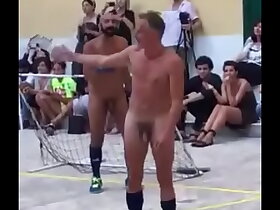 Naked soccer