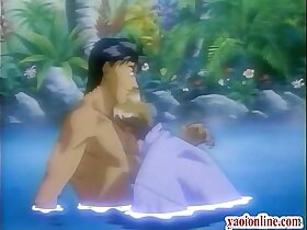 Two inlove hentai gays kissing outdoor