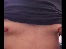 My lactating nipples