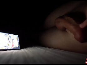 Young guy masturbate on Solazola a big dick and cums 4K