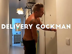 Bareback with Delivery guy