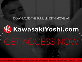 KawasakiYoshi.com Japanese hunk Shusaku takes a massive dildo up his ass courtesy of Yoshi Kawasaki