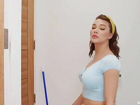 Sexy big tits lady enjoys the pleasure of 2 gorgeous shemale girls